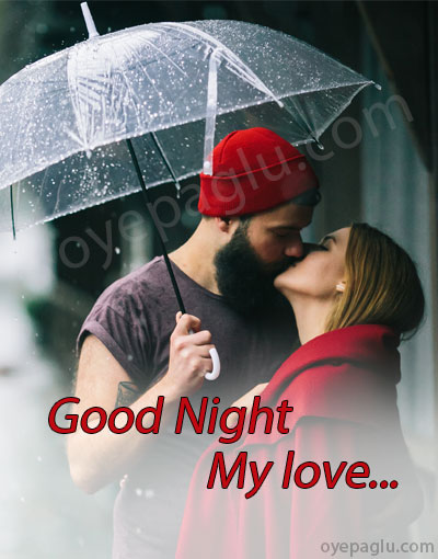 good night kisses images