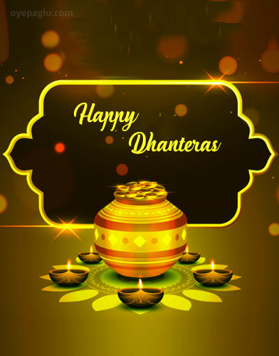 Happy Dhanteras wishes in Hindi