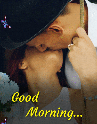 Best 50+ Good morning kiss GIF images for free download