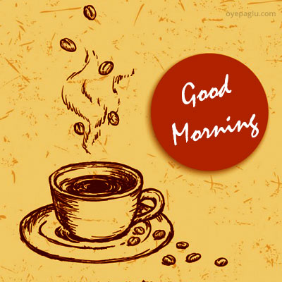 cartoon Good morning coffee images