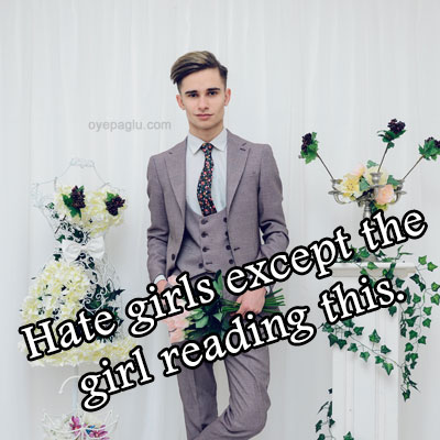 hate girl boy attitude image