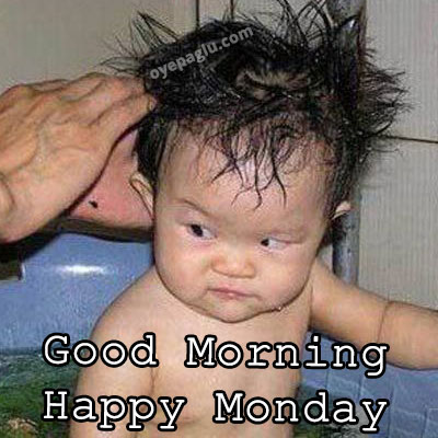 angry baby good morning monday image