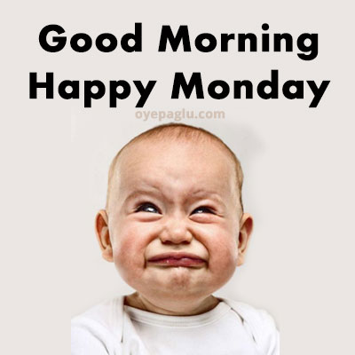 baby cry good morning monday image