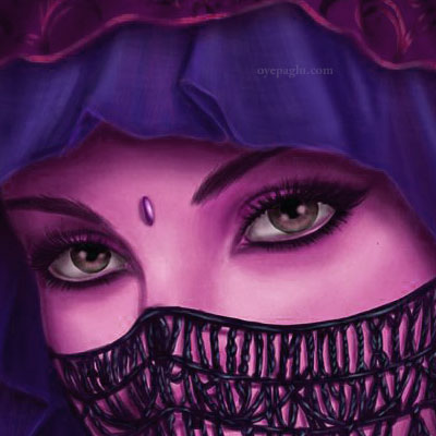 beautiful eyes muslim girls dp