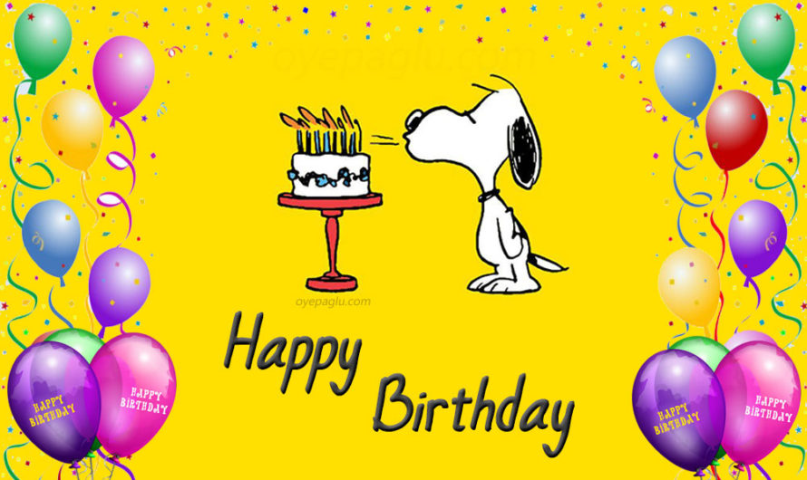 Snoopy Geburtstagsbilder