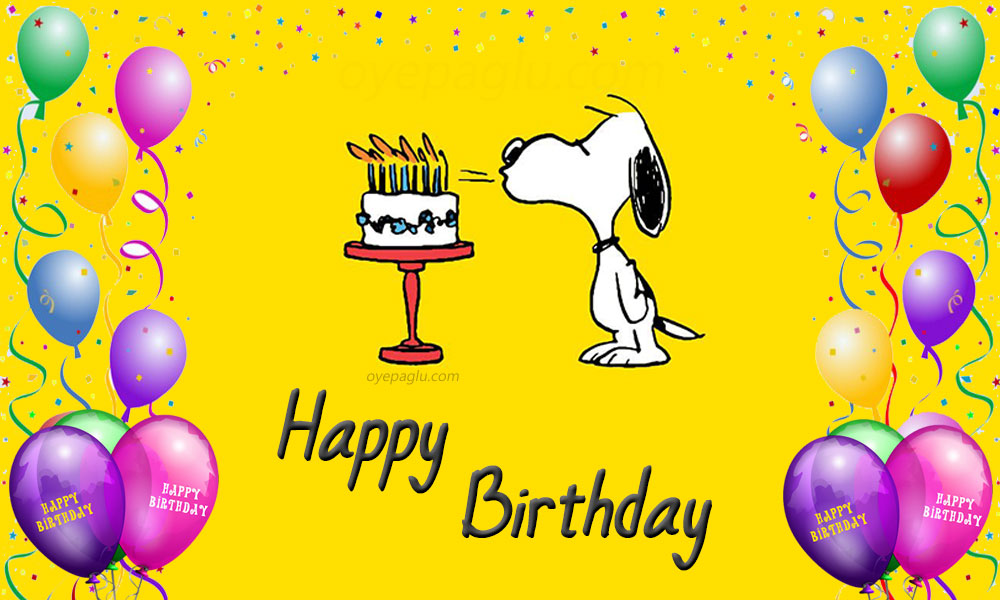 snoopy birthday Images