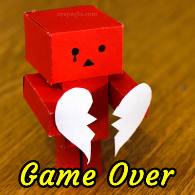 game over dp for whatsapp