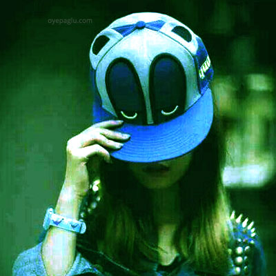 Girl with cap Stylish dp