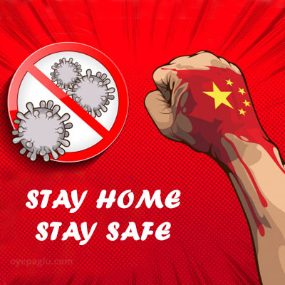 the fight against the virus stay safe