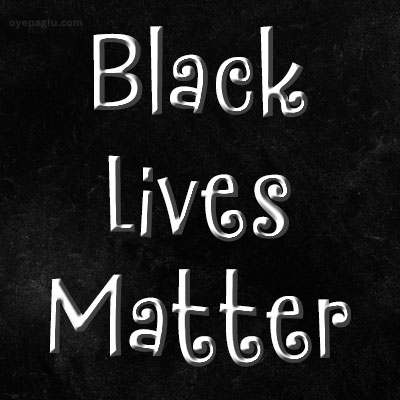 black lives matter black screen