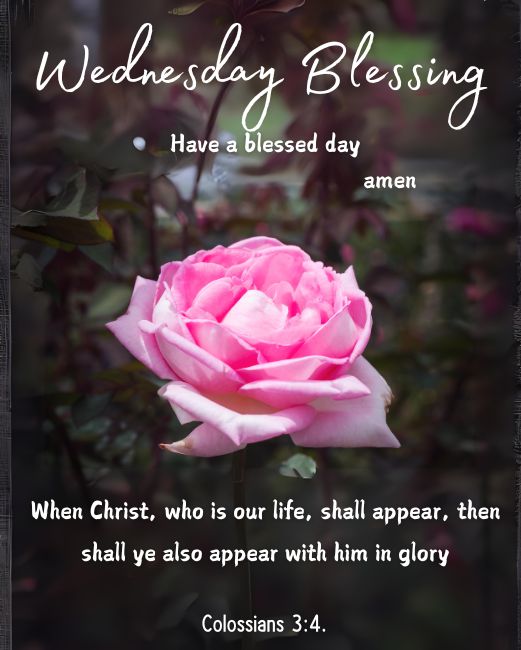 wednesday blessings bible verses