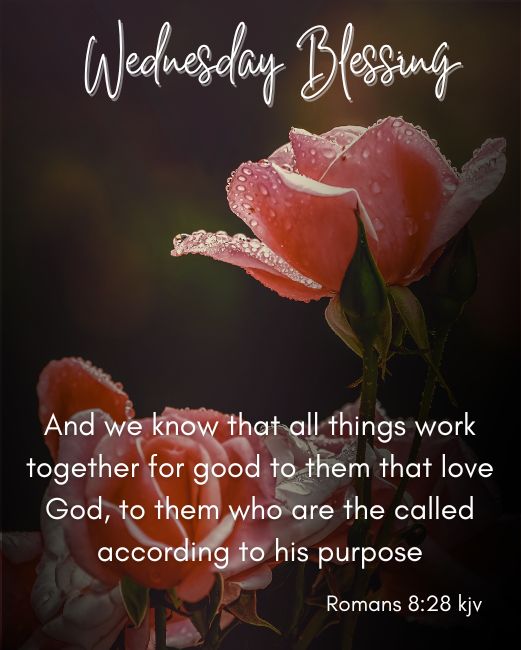 wednesday blessings bible verses