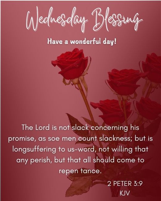 wednesday blessings bible verses