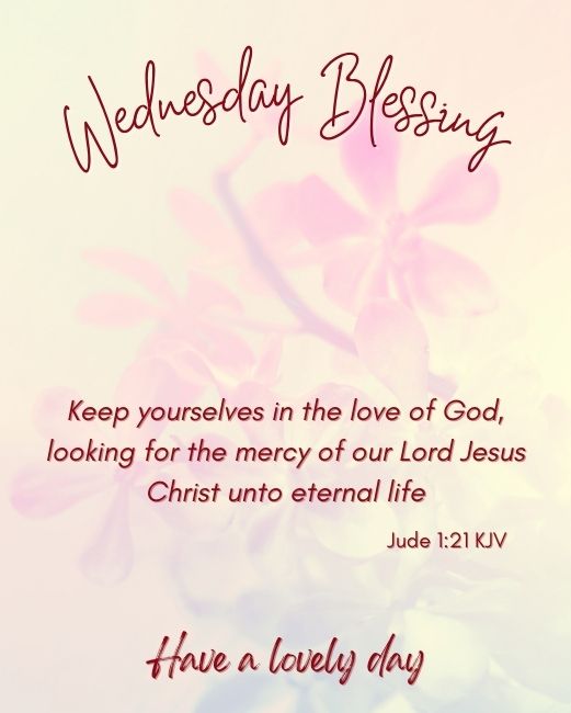 wednesday blessings bible verses