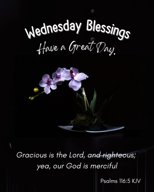 wednesday blessings bible verses