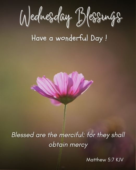 wednesday blessings bible verses