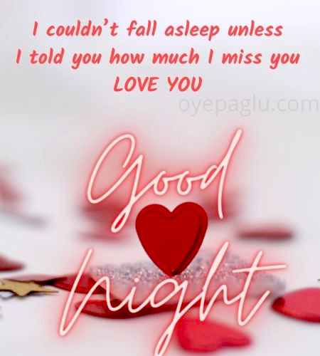 Valentine day good night image - naxredot