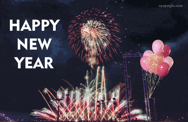 Happy New Year Gif For Whatsapp Download @