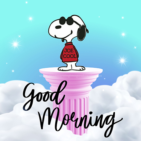 good morning snoopy cool