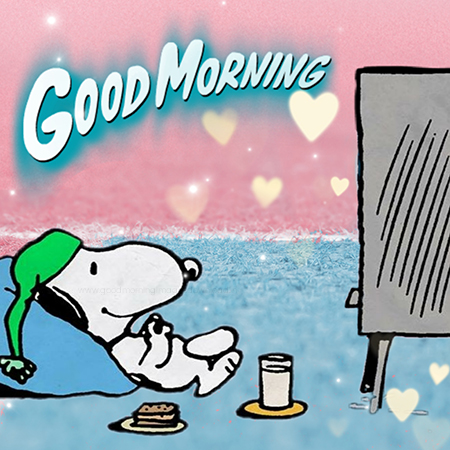 good morning snoopy