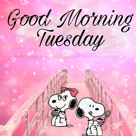 happy tuesday snoopy fall images