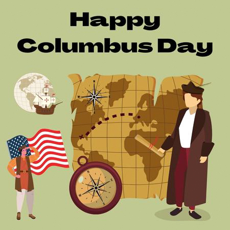 happy columbus day quotes free pic