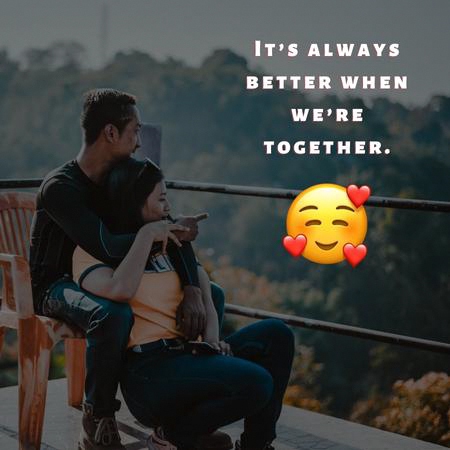 cute couple whatsapp status images