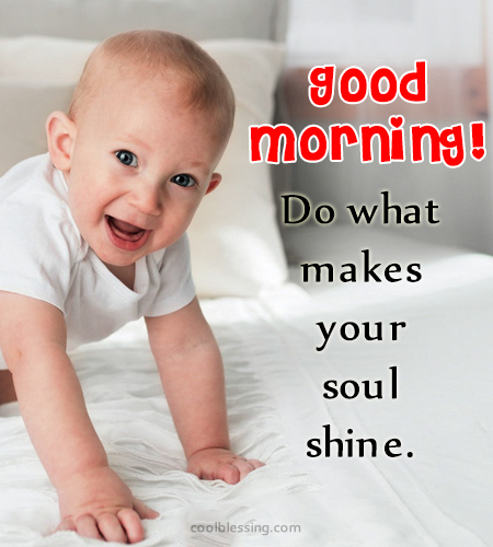 cute baby good morning quotes
