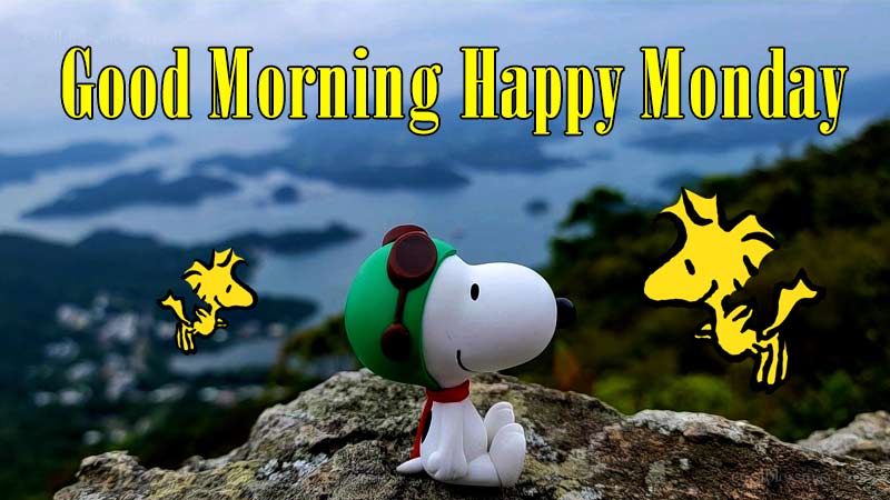 happy monday snoopy images