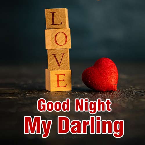 good night darling love