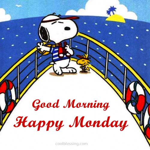snoopy monday morning images