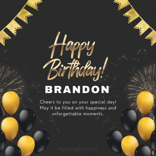 Happy birthday brandon gif