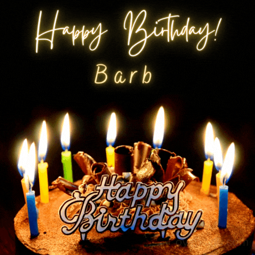 Happy birthday Barb