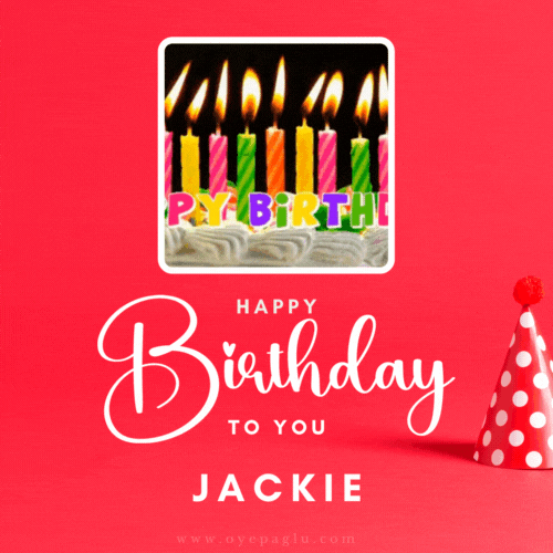 happy birthday jackie gif