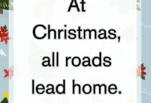 At Christmas, all roads lead home